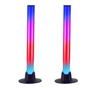 High-Sensitivity Sound Pickup Lamp Bars USB Desktop Atmosphere Lights with Switchable Modes for Fun Gaming Experience
