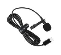 High Sensitivity USB C Lavalier Mic Condenser Microphone Enjoy 360 Degree Clear Sound Pickup for Online Chatting Meeting Condenser Microphone