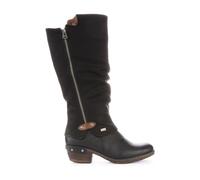 High-Shaft Boot - female - Rieker - Cowboy & Biker Boots - Black - 8 UK - Shoes 8 UK