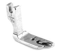 High Shank Rolled Hem Foot, Rolled Hem Presser Foot, Akozon Universal Industrial Single-needle Fat Bed Sewing Machine Rolled Hem Presser Foot (4.0mm)
