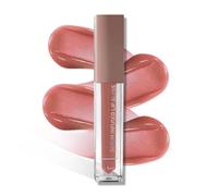 High Shine Serum Infused Lip Gloss - Tempted (112), Nude Shade | Non-Sticky & Moisturizing | Glossy Finish for Soft & Luminous Lips | 4.5ml