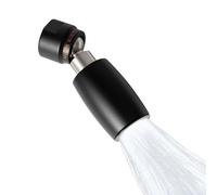 High Sierra® - CLASSIC™ Solid Lead-Free Metal 1.25 GPM Award Winning. Ultra Low Flow Shower Head. Patented Nozzle Never Clogs - Matte Black Finish