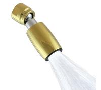 High Sierra® - CLASSIC™ Solid Lead-Free Metal 1.25 GPM Award Winning. Ultra Low Flow Shower Head. Patented Nozzle Never Clogs - Polished Brass Finish