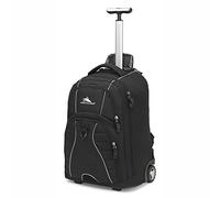High Sierra Freewheel Wheeled Laptop Backpack, Black, One size