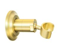 High Sierra Showerheads® - All Metal Wall Holder for Handheld Shower Heads - Brushed Gold Finish