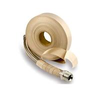 High Silica Adhesive Heat-Resistant Tape - 1m Glass Fiber Line Pipeline Protective Tape for Extreme Temperatures up to 1650℃(0.7mm*40mm*1000mm)