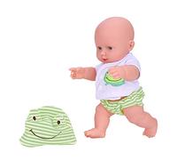 High -simulated Baby -puppe, Aby Doll for Expectant Mother (Green Frog Style)