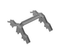 High Simulation DIY Train Bridge for Railway Scenery Detailed Urban Landscape Accessory for Model Enthusiasts and Diorama Creations