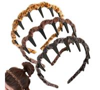 High Skull Headband Decorative Non-Slip Reversible Headwear