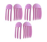 High Skull Top Artifact - Hair Clip with 3/6 Teeth, Traceless for Styling, 2 x Naturally Lazy Person No Trace Hair Clip, Decorative Skull Piece to Enlarge the Top of the Head, Without
