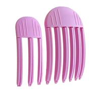 High Skull Top Artifact, Hair Root Puffy Clip, 3/6 Teeth Naturally Lazy Person, No Trace Hair Clip, 2 x Naturally Lazy Person No Trace Hair Clip for Enlarging the Top of the Head, Without Hair