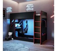 Recoil Shuttle LED Gaming Single High Sleeper