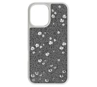 High smartphone case, Scattered design, iPhone® 16, Silver Tone