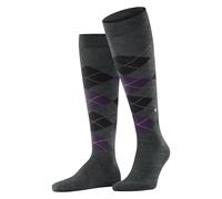 High socks Burlington Edinburgh Gris 40/46