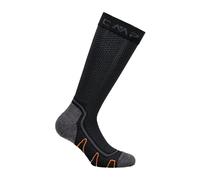 CMP UNISEX TREKKING SOCK POLY HIGH NERO 13-15 UK