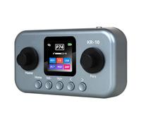 High Sound Device for Electric Bass Guitar with Precisions EQ Noise Reduction and ABS Texture Stage Pedal