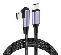 High Speed 100W 25cm USB C Cable Extended Link Cable Fast Charging Cable 480Mbps Data Transfer For Phone Tablet