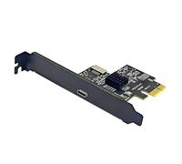 High speed 10Gbps USB PCIE adapter card with USB front port ASM3142 chipset, supports operation type c hub at the same time