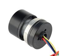 High Speed 12V Brushless Motor 120W 105000 RPM 45mm DC Electric Motor for Vacuum Cleaner Power Tools and Electric Blade Fan Applications Black