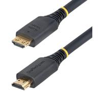 High Speed 4K 60Hz Digital A/V Cable 2.0 Lead With Gripping Connectors, 10M Blac