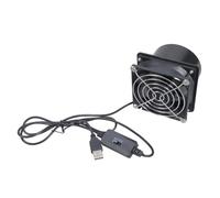 High Speed 50CFM Extractor Fan USB Powered Detachable Soldering Station Greenhouse Control USB Extractor Fan Kitchen Ventilation Fan