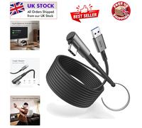 High-Speed 6M USB Link Cable for Oculus/Meta Quest 3/Pico 4 - Flexible & Durable