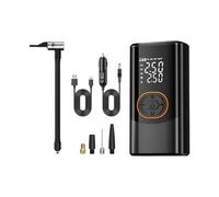 High Speed Automatic Car Tire Inflator With Intelligent Chip Charging ABS Materials & LED Emergencies Lighting Multipurpose Air Pumps Accessories