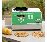 High-Speed Automatic Counter Machine, LED Digital Display Seed Particle Counter with Microcomputer Control for Various Shapes Including Rice, Wheat, and Sorghum