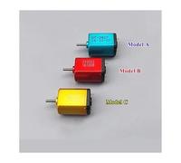 High Speed Carbon Brush 030 DC electronic starter DC 2.4V 3.2V 3.7V Ultra-High Speed 15mm electronic starter DIY Hobby Toy RC Car Boat IDGTTLDF(Model C Yellow Motor)