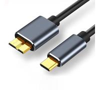 High Speed Charging for External - USB 3.0 to Type C Phone, Galaxy, Computer Monitor 3.3ft Printer Scanner