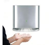 High-Speed Commercial Hand Dryer with 1250W Power, 8-10 Second Drying Time, Ideal for Bathroom Upgrades in Offices, Restaurants, and Hotels