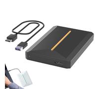 High-Speed Compact External Hard Drive, Slim Portable Drive 2TB External Solid State Drive, Hard Drive USB Typ-C - High-Speed Data Storage, Portable External Hard Drive For PC, Laptop (Black, USB3.0)