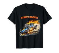 High Speed Drag Racing Machine Artwork T-Shirt