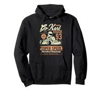 High-Speed Electric Gokart for Adults Thrilling Ride Pullover Hoodie