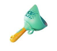 High Speed Flying Toy Propeller Game Device with Pull String Saucer Thrower for Outdoor Kids Activity (Green, 16.5X13.5X13CM)