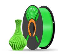 High-Speed Green PETG 3D Printer Filament 1.75mm, Dimentional Accuracy +/-0.02mm, 1Kg Spool (Reuseable Tray) 3D Printing Filament
