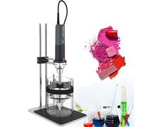 High-Speed Homogenizer, 30000rpm Handheld Emulsifier with Stand, Stainless Steel Probe for Cosmetic Lotion and Laboratory Use