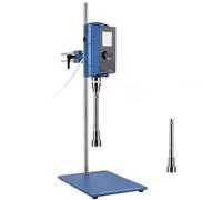 High-Speed Homogenizer, 500W Digital Shear Mixer, 2000-28000 RPM Variable Speed - Emulsifier for Mixing, Dispersion, and Emulsion in Research Labs
