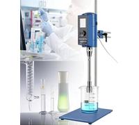 High Speed Homogenizer, Digital Display High Shear Mixer for Laboratory Emulsifying and Dispersing
