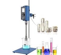 High-Speed Homogenizer Lab Disperser Emulsifier Digital Shear Mixer for Emulsion and Dispersion