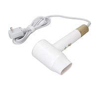 High Speed Ionic Hair Dryer 1200W 20000RPM Low Noise White for Home & Travel