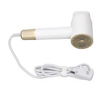 High Speed Ionic Hair Dryer 20000RPM Powerful 1200W Fast Drying Low Noise Blow Dryer with Nozzle for Home Salon Travel White