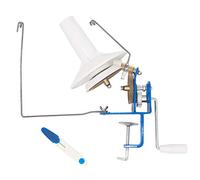High Speed LAMXD Needlecraft Large Jumbo Metal Yarn/Wool/String/Fiber Ball Winder Hand Operated,10-Ounce,with Thread Cutter Scissors…