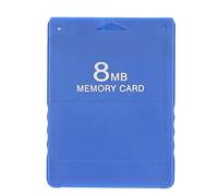 High Speed Memory Card 8MB, FMCB1.966 Portable Memory Card for PS2 External Memory Card Plug in and Play Efficient Gaming Memory Card(blue)