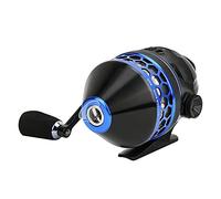 High-Speed Metal Fishing Reel for Saltwater Fish Bait, Bait Casting Reel, Streamlined Design Reel(Black blue model)