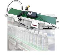 High-Speed Mini Conveyor for Desktop Logistics - 0-116 RPM Motor for Safe Sorting & Efficient Lab Use - Perfect for Small Business & Warehouse Automation Solutions