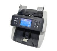 High-Speed Money Counter Machine with Counterfeit Detection, Counts 1000 Bills Per Minute UV/MG/IR, Large LED Display for Retail Stores