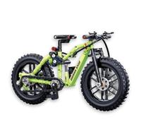 High Speed Mountain Bike Building Blocks Set, Bicycle Bricks Kit, 244PCS | Techinik Cycle Bike Model Toys for Adults Teens, Home Office Decor, Creative Gift for Men Women