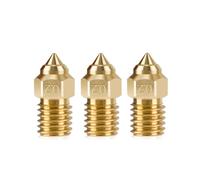 High Speed Nozzle For ENDER 7 Spider Ender 3 V3 SE ender 5 S1 0.2 0.3 0.4 0.5 0.6 0.8 1.0mm 3D Printer Parts Nozzles 1/2/3PCS distinctive(3Pcs Brass,0.8mm)