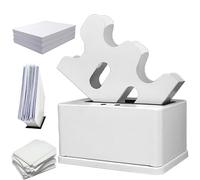 High Speed Paper Jogger Shaking Machine, 4000r/min Automatic Paper Sorting Machine, 50mm Width,15s of Easy Organisation, 400 Pages Finishing Thickness, Papers Binding Machine for A4/A5